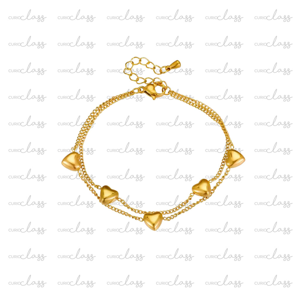 Hearts Bracelet